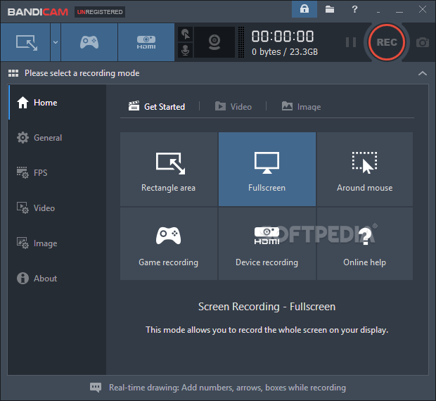 Bandicam game recording software