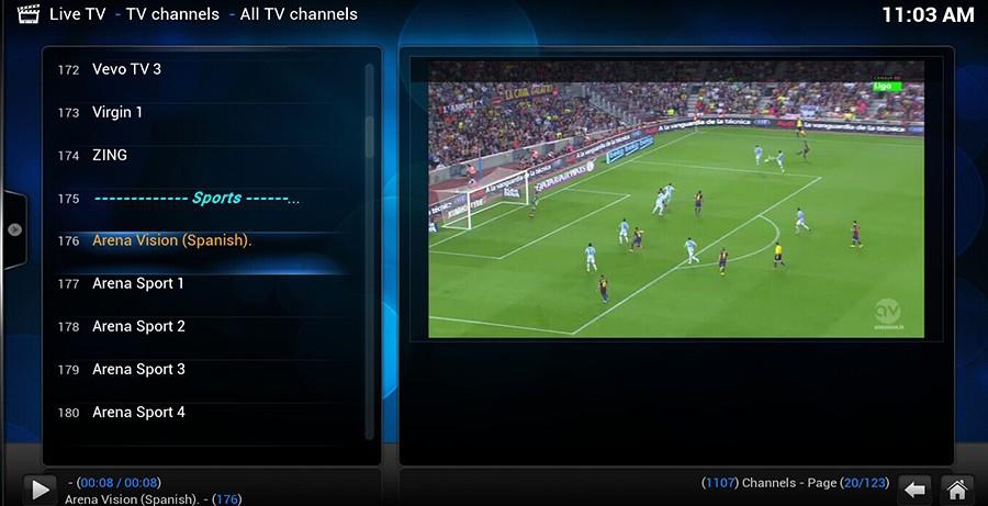 watch movies and live sports on kodi 176